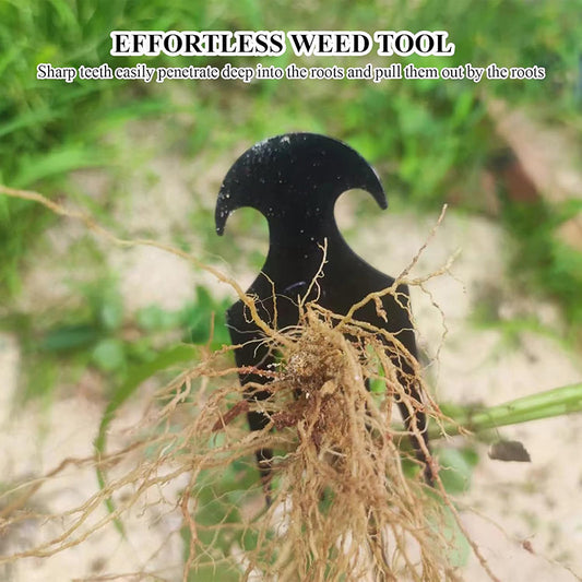Garden Weed Pulling Tool Uprooting Weeding Tool