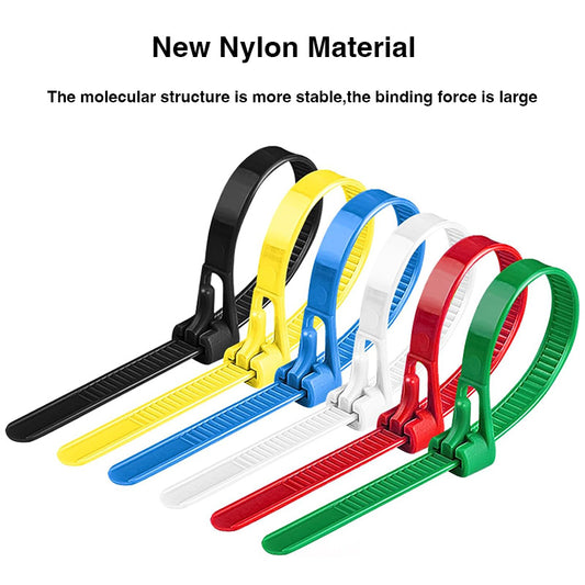 Buckle Self-locking Premium Nylon Cable Wire Ties