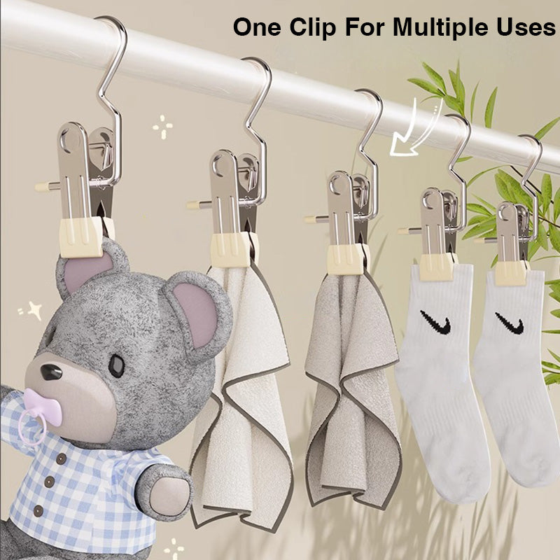 Space-Saving Clothes and Hat Storage Hook