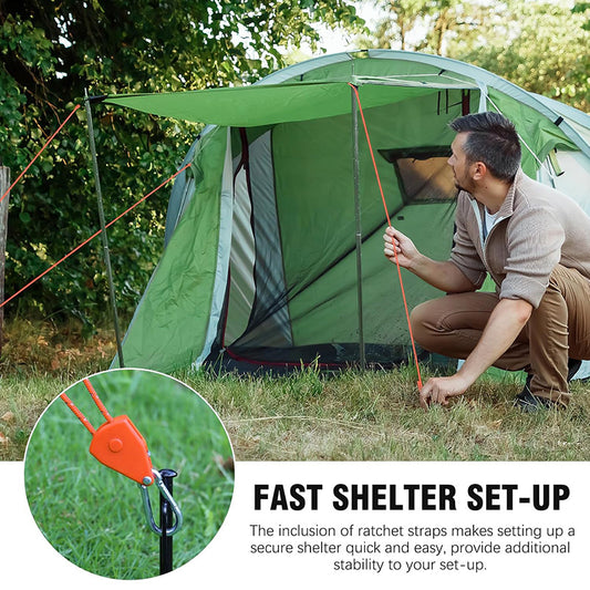 Portable Adjustable Fix Camping Rope