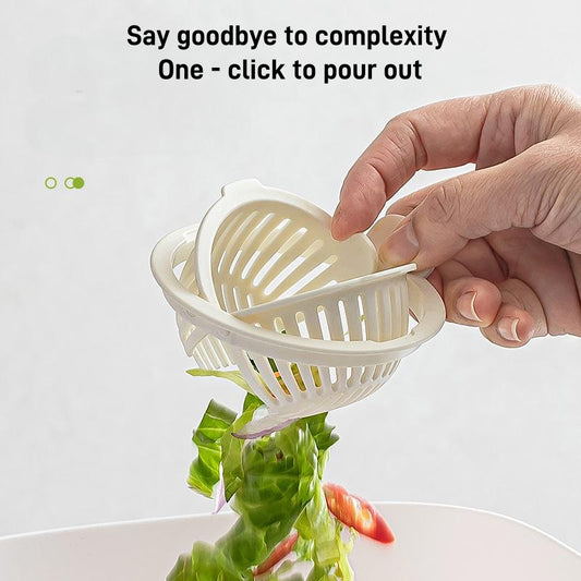 Kitchen Anti-Clogging Basket Automatic Dumping Sink Filter