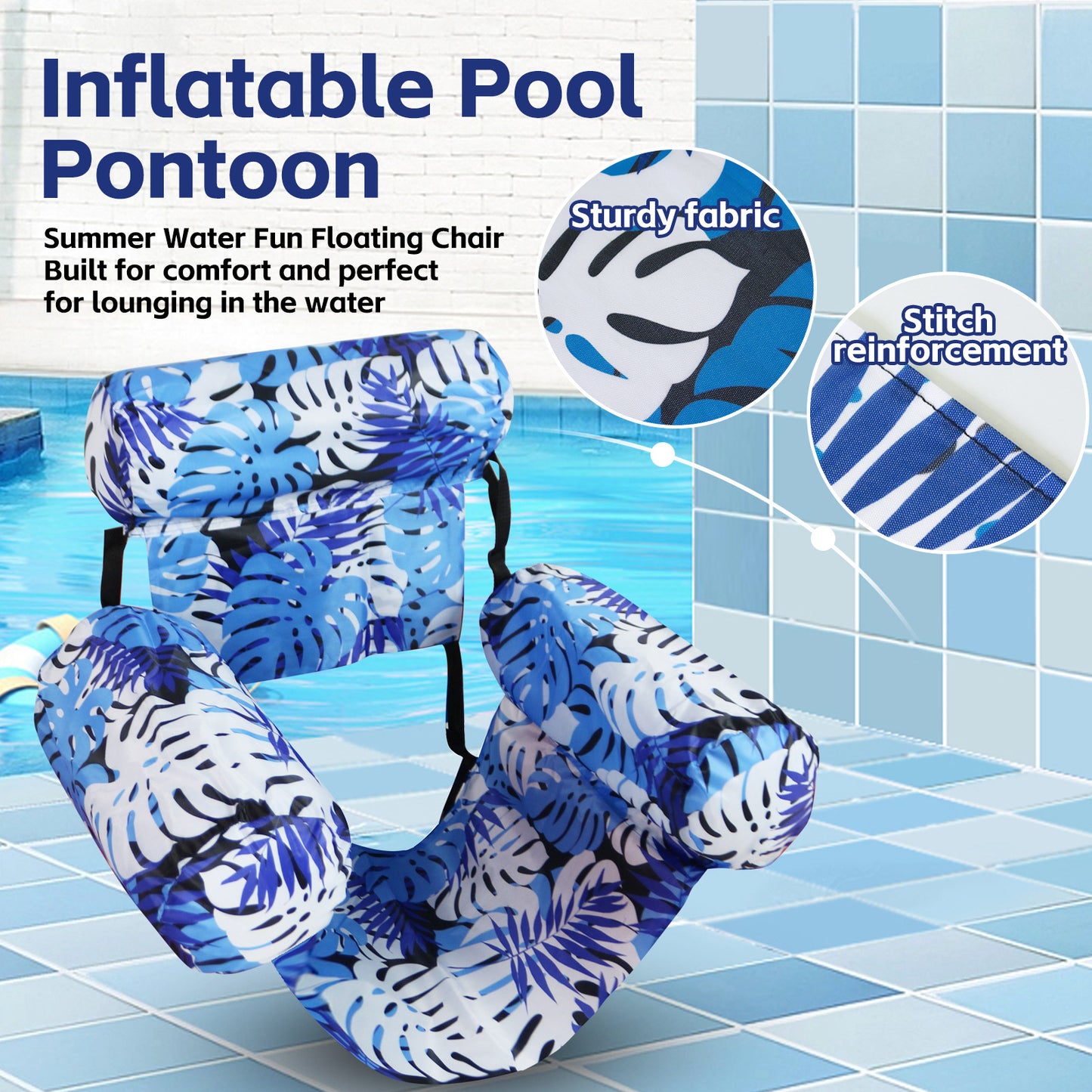 Inflatable Pool Lounge Chairs