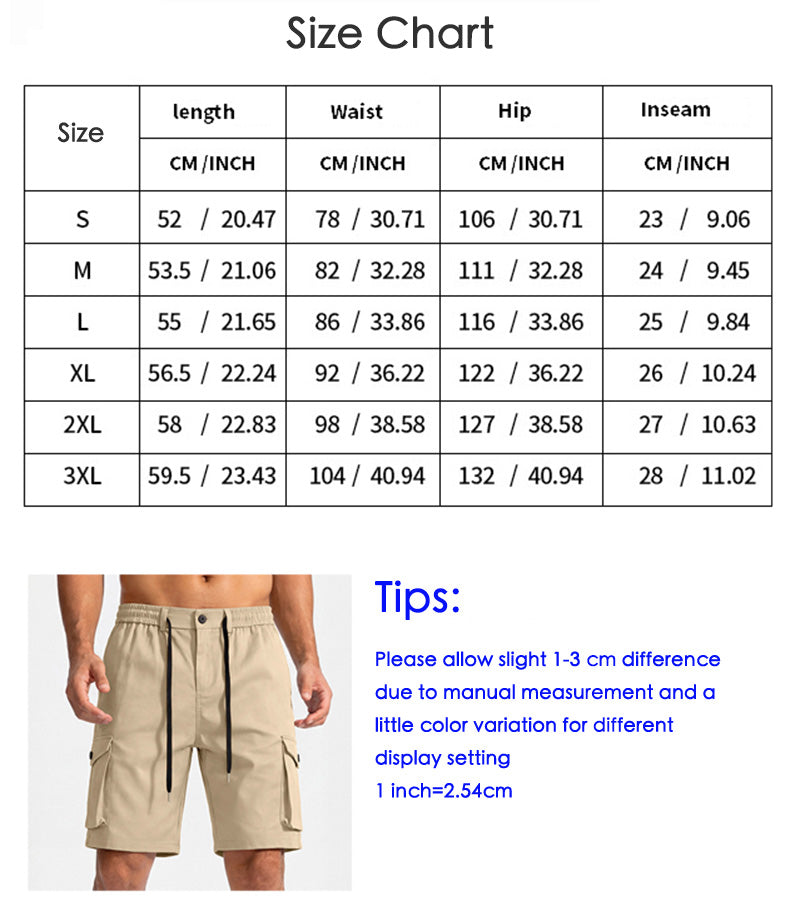 Men's Outdoor Hiking Cargo Shorts