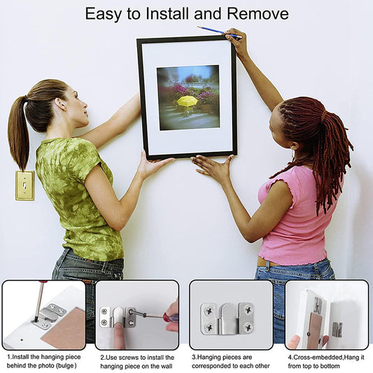 Stainless Steel Interlock Hanging Buckle(with screws)