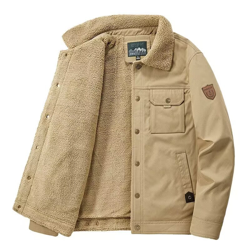 Men's Fleece-Lined Work Jacket