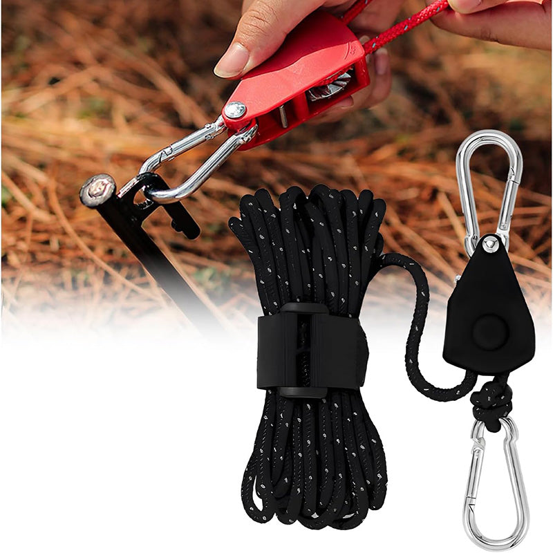 Portable Adjustable Fix Camping Rope