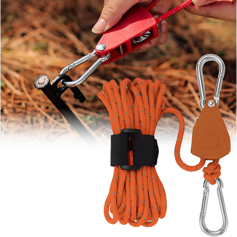 Portable Adjustable Fix Camping Rope