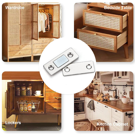 Ultra-thin Invisible Cabinet Door Magnets