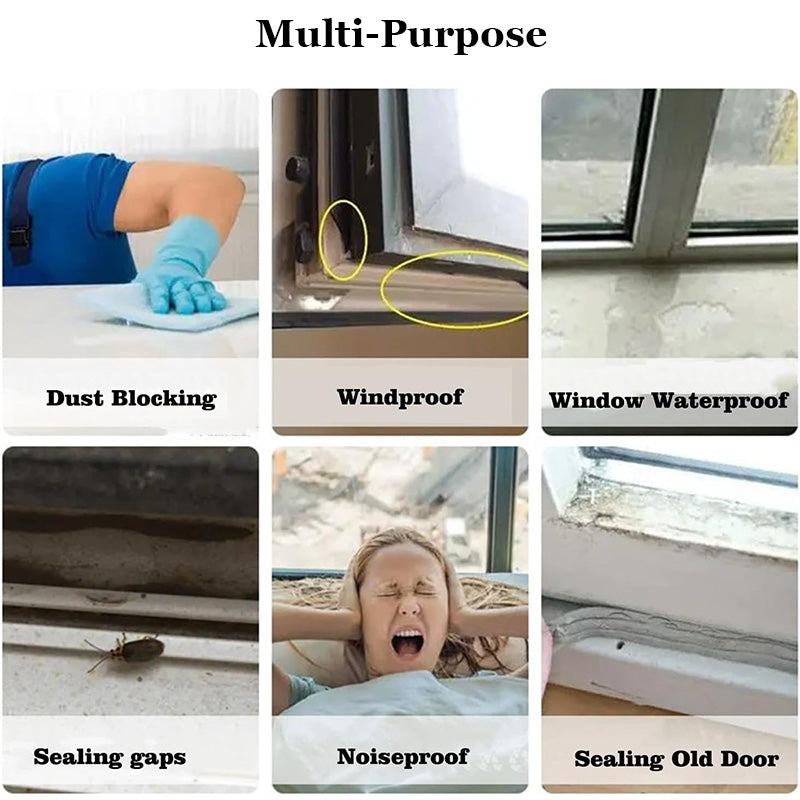 Weather Stripping Door Seal Strip (5M/16.4FT)