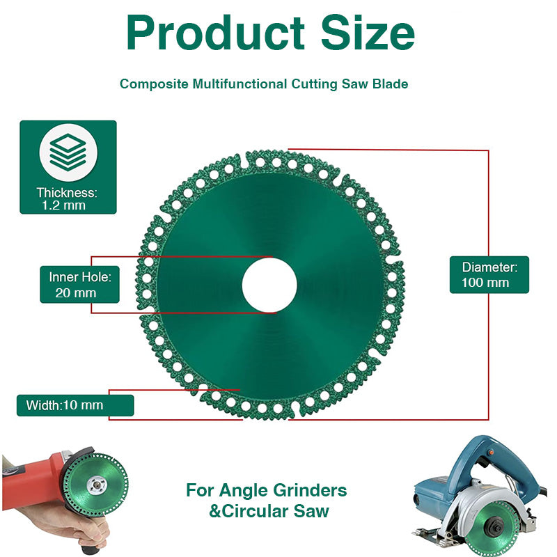 Composite Multifunctional Cutting Saw Blade