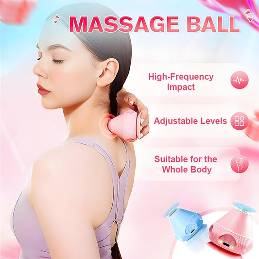 🔥Electric Fascia Ball Massager with Heat & Vibration