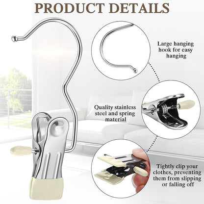 Space-Saving Clothes and Hat Storage Hook