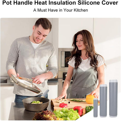Silicone Heat-Resistant Handle Covers