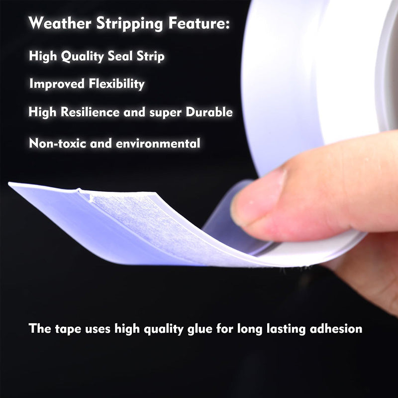 Weather Stripping Door Seal Strip (5M/16.4FT)
