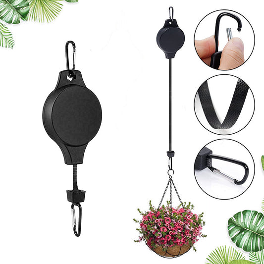 Plant Pulley Set for Garden Baskets Pots, Birds Feeder