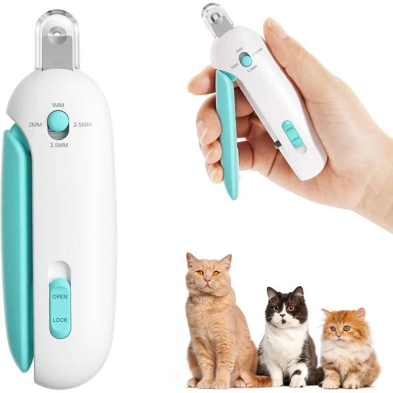 Adjustable Anti-Splash Cat Nail Clipper