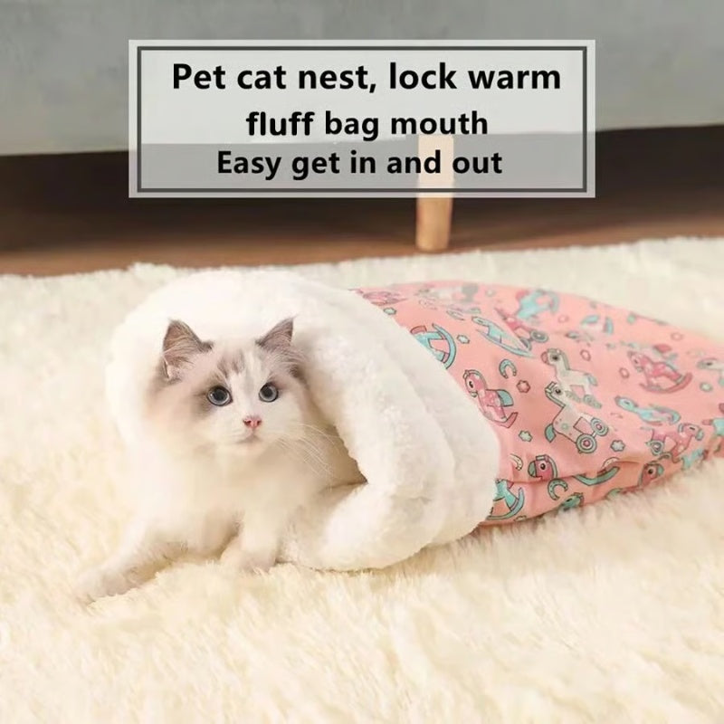 🐾 Cozy Pet Nest for Cats and Dogs