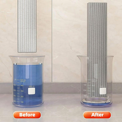 Mini Foldable Desktop Mop – Wet & Dry Portable Cleaning Tool (1 Pack + 2 Sponge Heads)