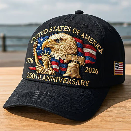 Eagle & Liberty – United States 250th Anniversary Hat