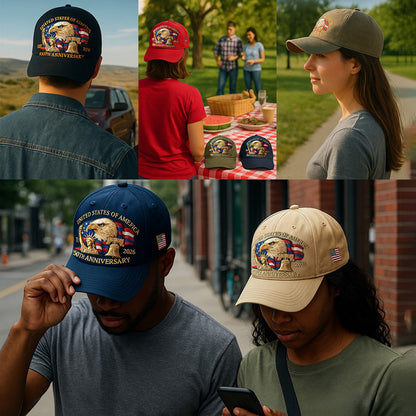 Eagle & Liberty – United States 250th Anniversary Hat