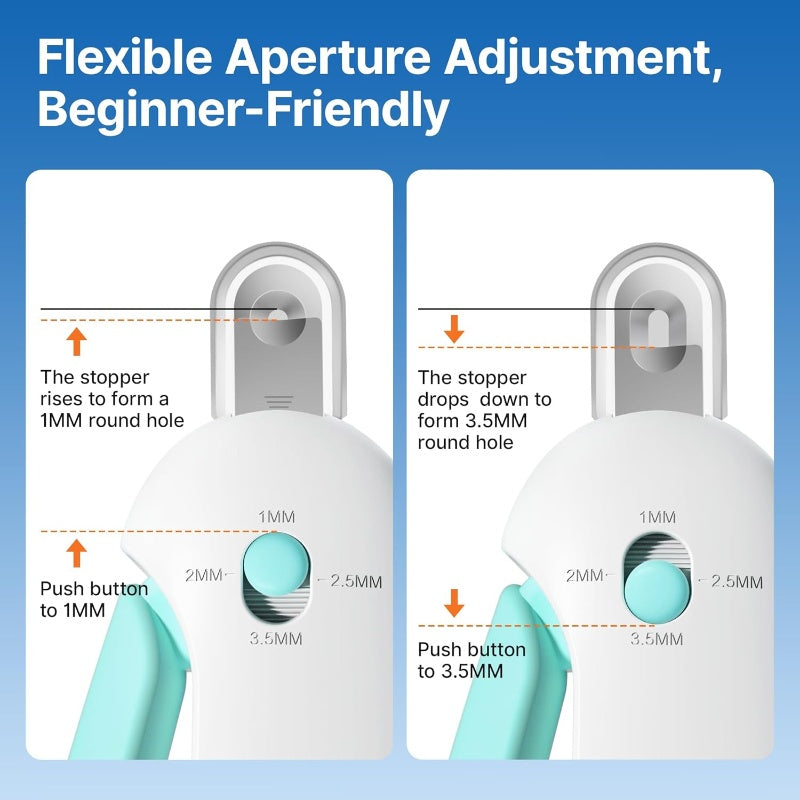 Adjustable Anti-Splash Cat Nail Clipper