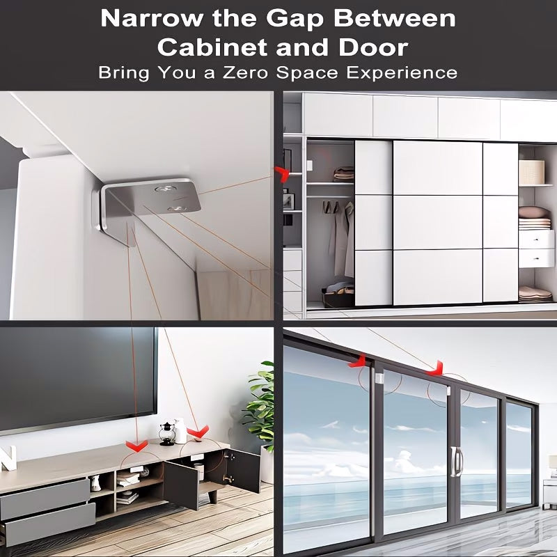 Ultra-thin Invisible Cabinet Door Magnets(L-Shaped)