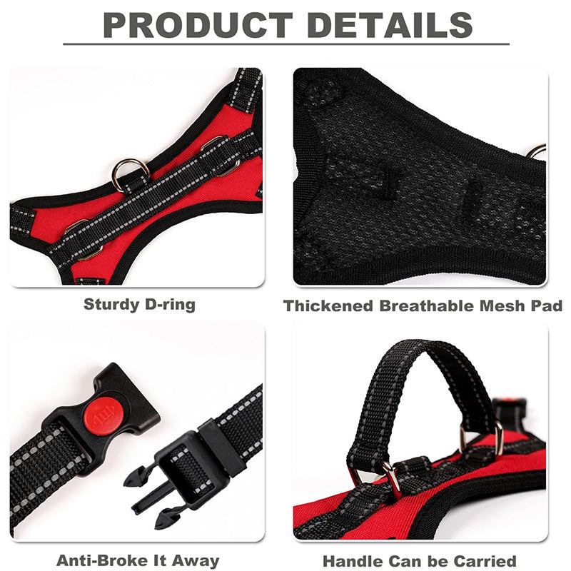 Lightweight Saddle-Style No-Pull Dog Harness