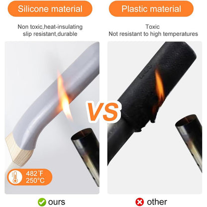 Silicone Heat-Resistant Handle Covers