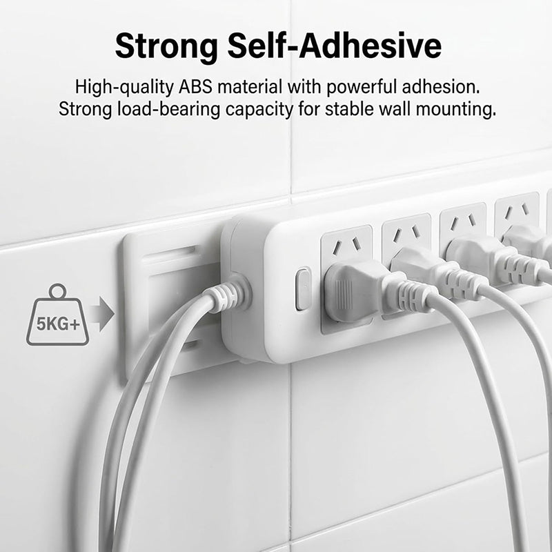 Adhesive Punch-free Socket Holder