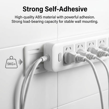 Adhesive Punch-free Socket Holder