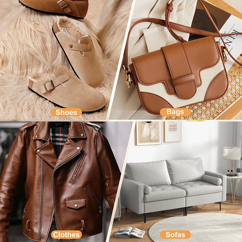 Soft Bristle Suede Brush - Gentle Deep Cleaning Tool for Suede & Nubuck Shoes, Bags & Accessories