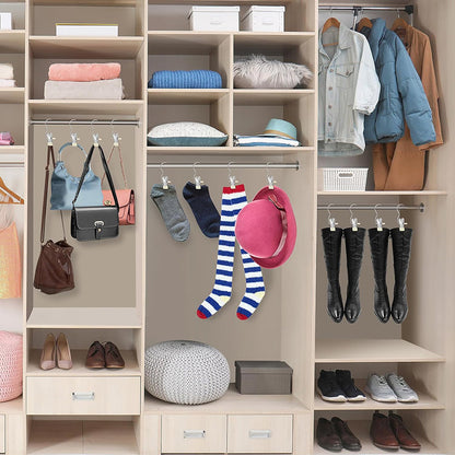 Space-Saving Clothes and Hat Storage Hook