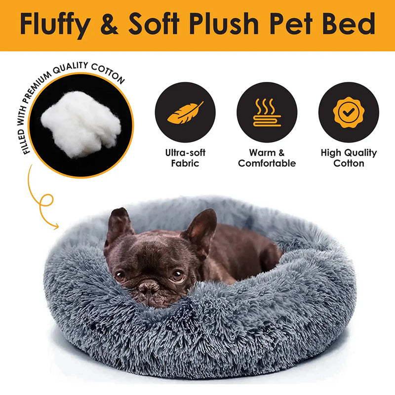 Cozy Anti-Anxiety Pet Bed