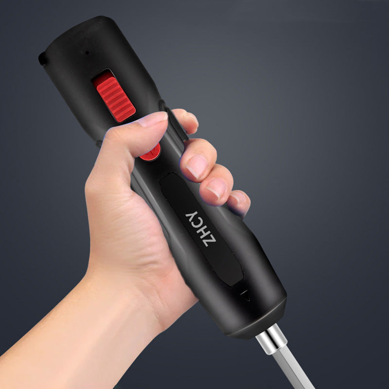 Handheld Li-Ion Pen-Style Electric Drill Set - Cordless Multifunctional Screwdriver Kit for Home Use