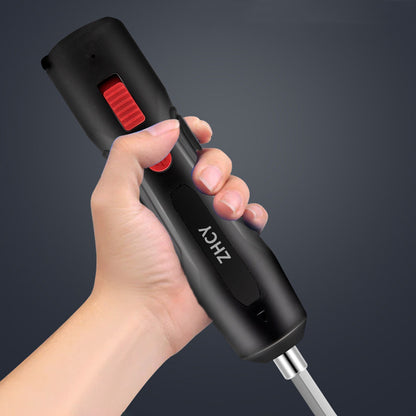 Handheld Li-Ion Pen-Style Electric Drill Set - Cordless Multifunctional Screwdriver Kit for Home Use