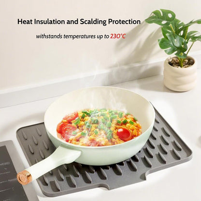 Silicone Quick-Dry Drain Mat for Kitchen