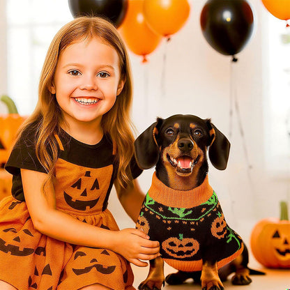 Halloween Dog Sweater