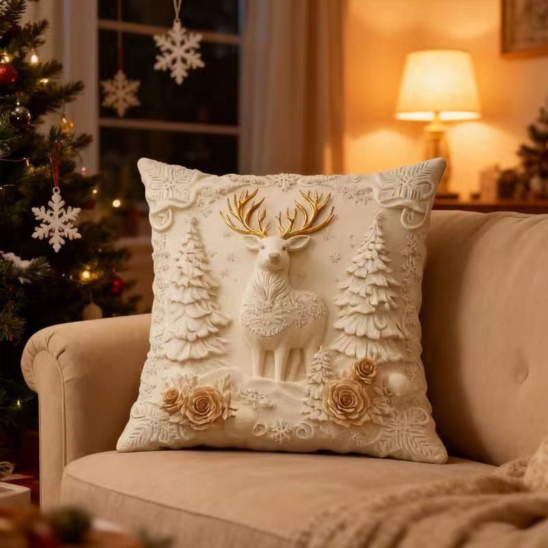 🎄Luxury Christmas Style Pillow Cover