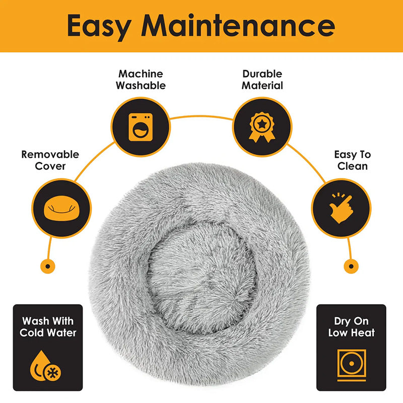 Cozy Anti-Anxiety Pet Bed