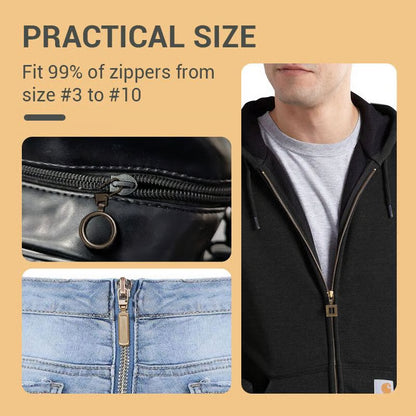 Tool-Free Detachable Zipper Pulls – Elevate Your Bags & Jackets with Modern Style