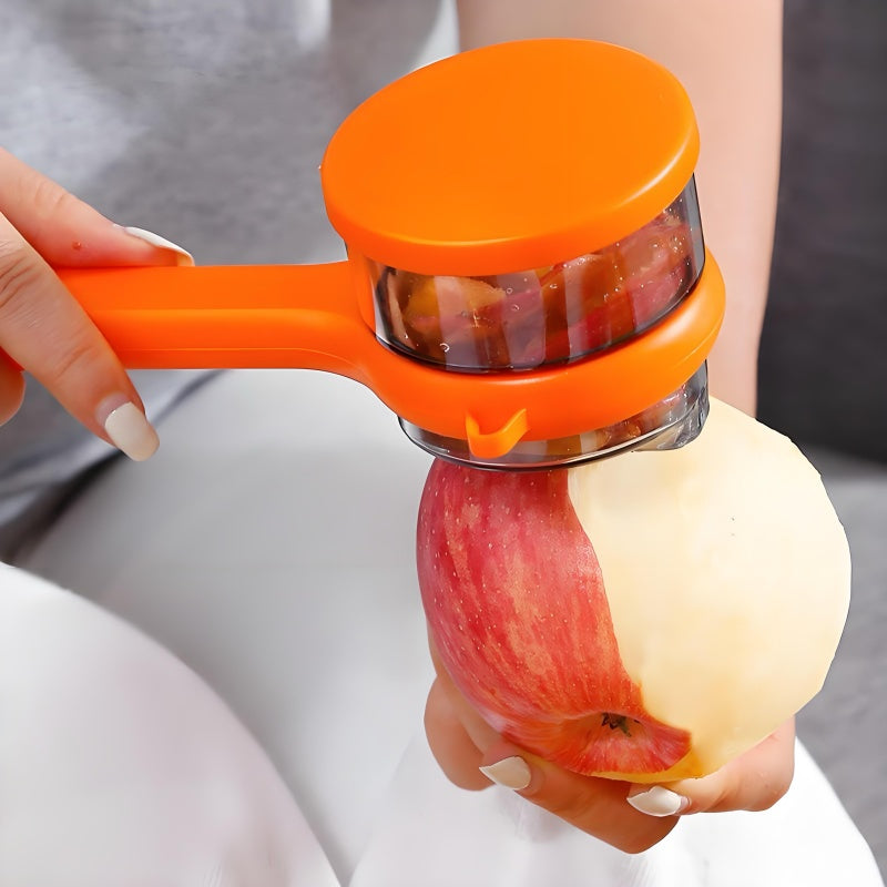 Double-sided Stainless Steel Peeler with Storage Box