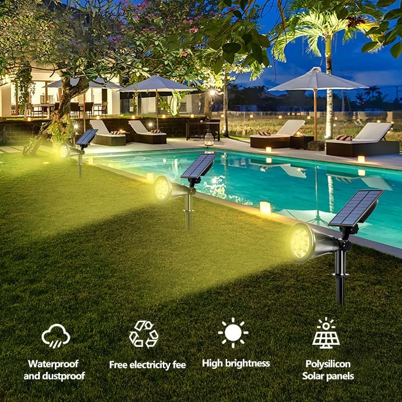 Solar Spot Lights Outdoor