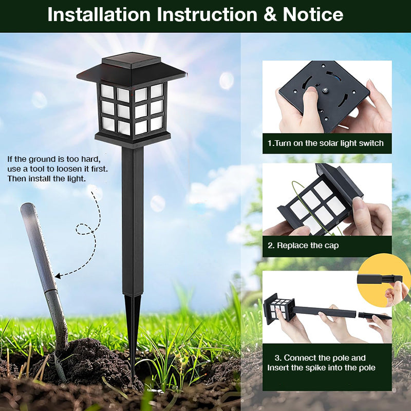 Solar Outdoor Landscape Lights