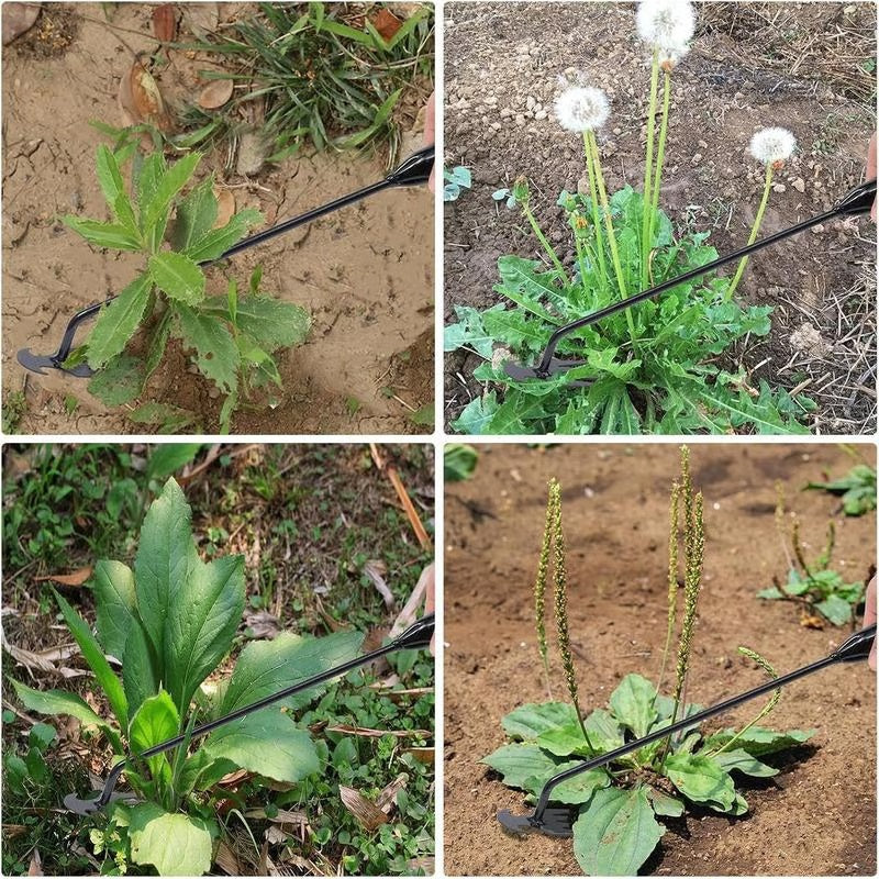 Garden Weed Pulling Tool Uprooting Weeding Tool