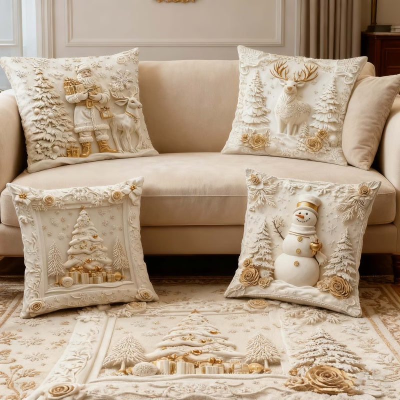 🎄Luxury Christmas Style Pillow Cover