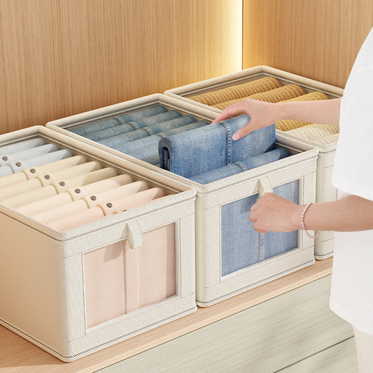 Multi-Functional Folding Clothes Storage Box