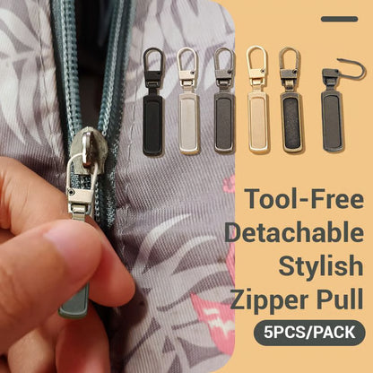 Tool-Free Detachable Zipper Pulls – Elevate Your Bags & Jackets with Modern Style