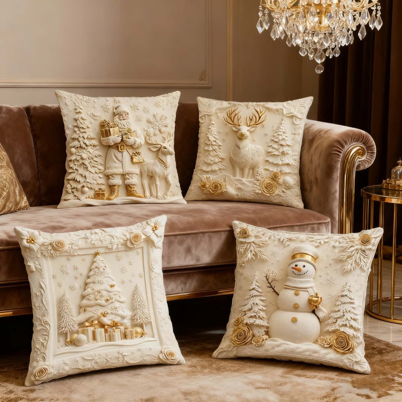 🎄Luxury Christmas Style Pillow Cover