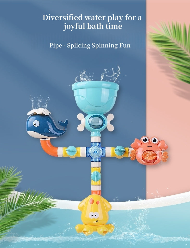 Baby Bath Toy - Wacky Waterworks Pipes Bath Toy - Baby Bathtub Toy with Interactive Features for Cognitive Development