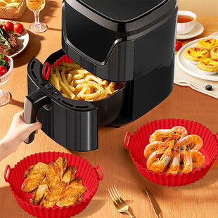 Air Fryer Silicone Baking Tray(Reusable)